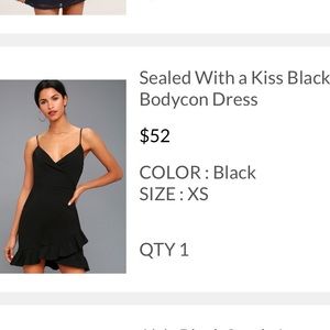 Lulus Black Dress